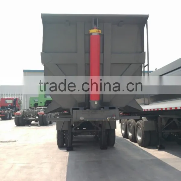 SINOTRUK 60 Tons Dump Truk Semi Trailer Cargo Trailer photo-3