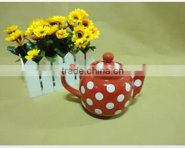 2014 Fashion Ceramic Tea Pot and Ceramic Coffee Pot for Hotel & Restaurant photo-3
