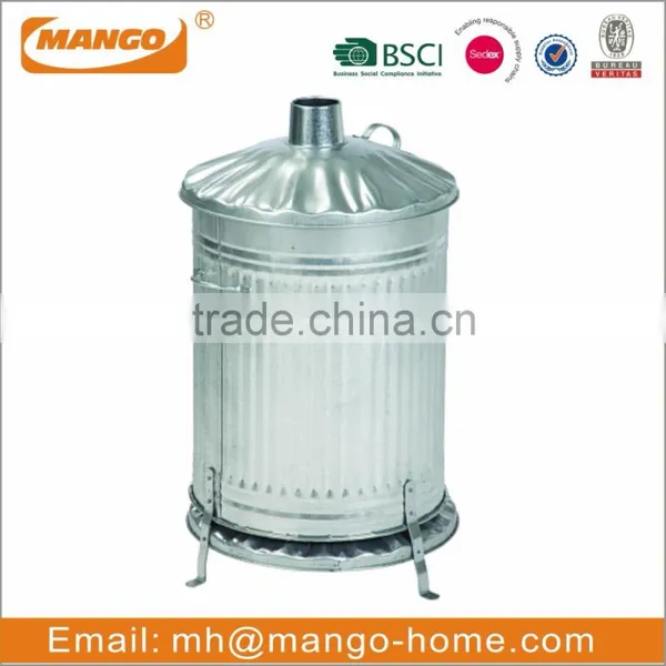 Square Galvanised Garden Incinerator photo-4