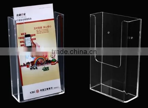 High Quality Custom Wall Mount Acrylic Document Holder photo-5