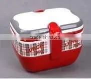 Portable Two Layers Rectangular Lunch Box With Lock photo-2