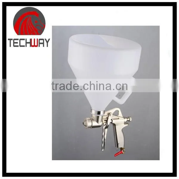 High Quality Professional 6L Plastic Cup Air Hopper Spray Gun photo-3