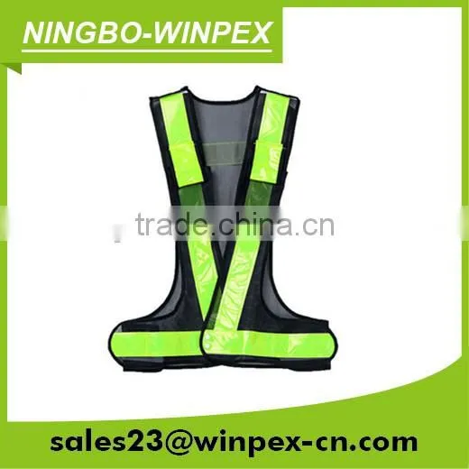 New Fashion Design Colorful Economical Wholesale Led Safety Reflective Vest