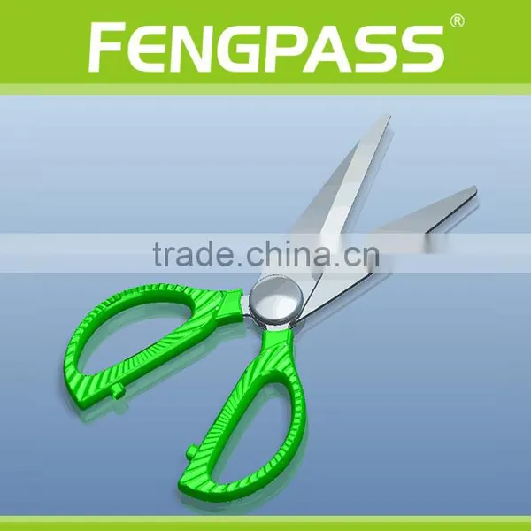 A005 8" Inch 2CR13 Stainless Steel Blade With PP Handle Safe Scissors Small Scissors Office Scissors photo-3