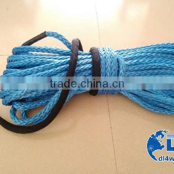4WD Long Rope Winch Electric Mini Braided Synthetic Rope 12mm Car Synthetic Winch Rope photo-5