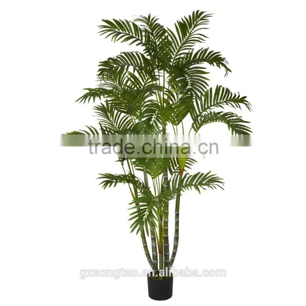 High Quality Artificial Phoenix Palm Tree Decorativ Indoor Artificial Palm Potted Tree photo-2