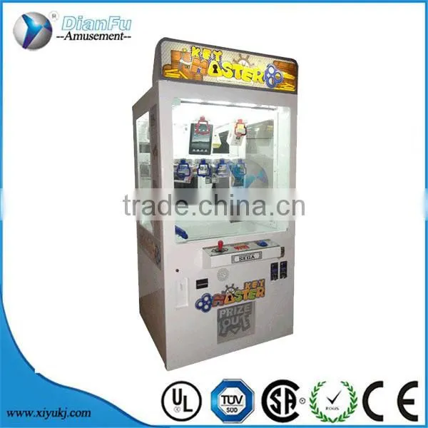 Hot Sale Coin Operated Prize Claw Crane Machine Key Master Game Machine photo-5