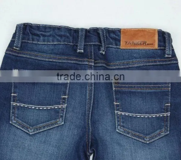 OEM/Wholesale HIGH-END100% Cotton Jeans Boys Jeans photo-4