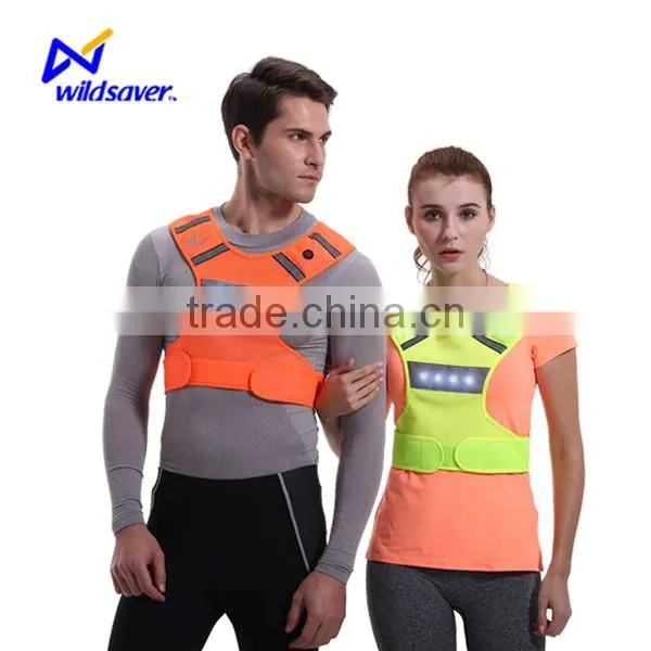 LED Bike Light up Sports Cheap Vests photo-5
