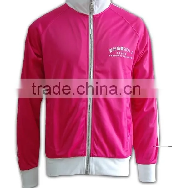 Great Workmanship Popular 100% Cotton Pink Quilted Sweatshirts photo-2