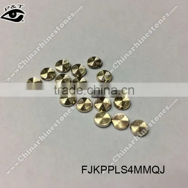 Laser Nailhead Checked Nailhead Hot Fix Nailhead Iron On Metal Studs photo-2