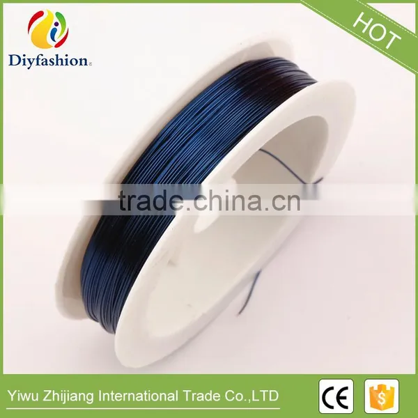 0.6 mm Silver Gold Plated Copper Wire Diy Beads Jewelry Making photo-3