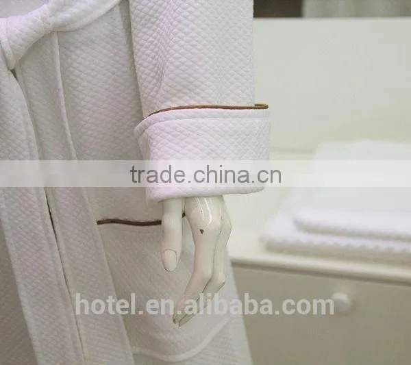 High Quality Waffle Knitted Bath Robe photo-4