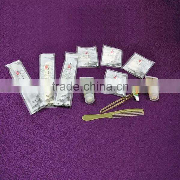 High End Plastic Bag Packing Guangzhou Disposable Hotel Supplies