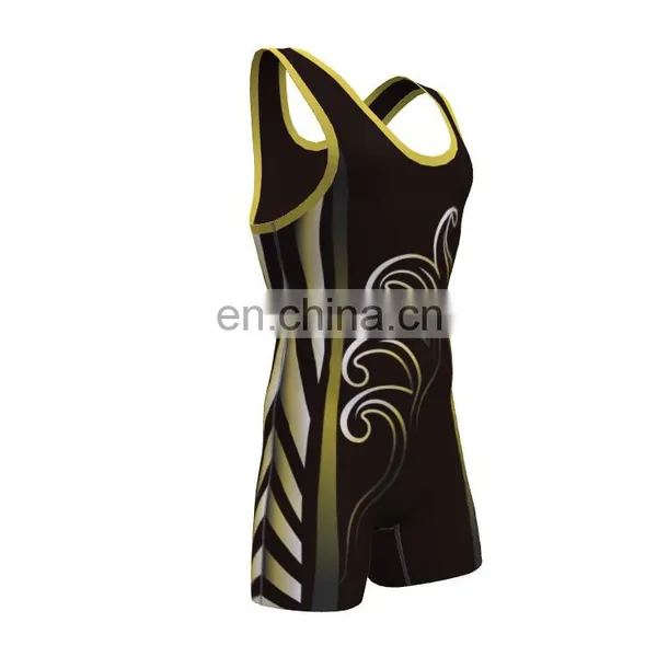 Men Wrestling Singlet,low Cut Custom Wrestling Singlet photo-6