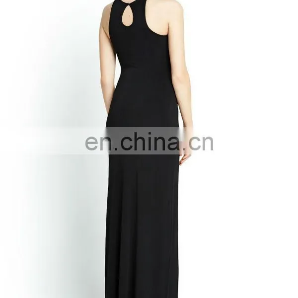 CHEFON Jersey Illusion Dressy Maxi Dresses photo-2