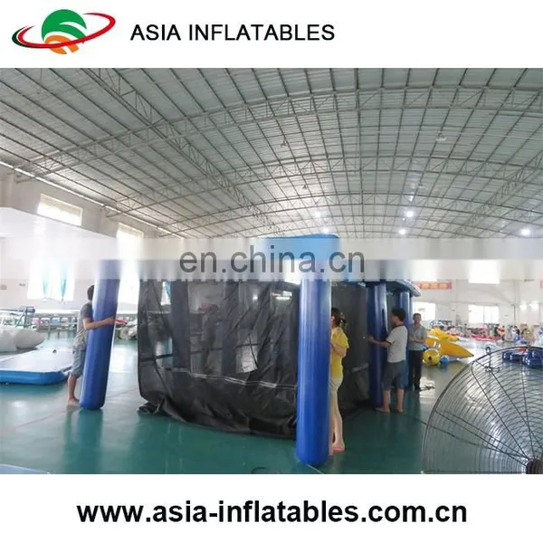 Personal Portable Inflatable Swimming Pool Enclosure, Portable Jellyfish-Safe Floating Swimming Pool photo-2