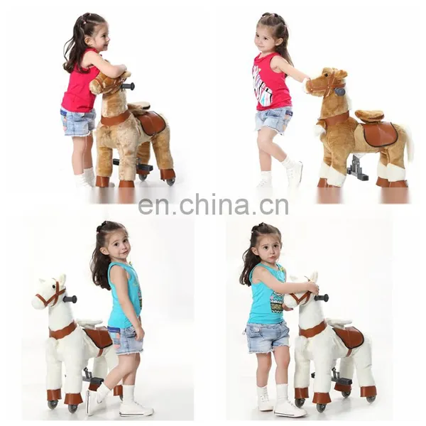 New Arrival!!!HI CE Mechnical Ride on Animal for Hot Sale With Wheels,ride on Zoo Animal Horse for Kids photo-3