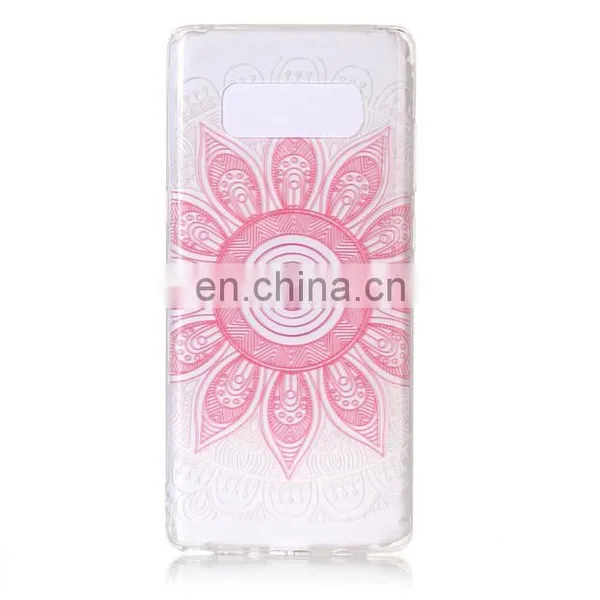High Quality Transparent Soft TPU Back Cover Case for Samsung Galaxy Note 8 photo-2