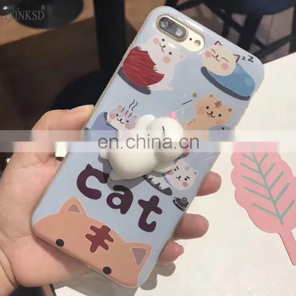 China Suppliers Cheap 3D Squishy Cat Q Bounce Aliotterbox Phone Case/cell Phone Cases photo-6
