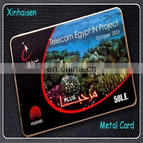 Custom Wholesale Metal Business Card Machine id Card Holder Metal Visiting Card photo-4