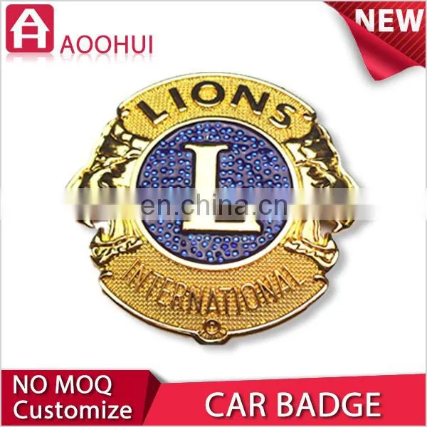 High-end Copper 3D Custom 3d Car Emblem photo-5