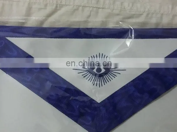 MASONIC REGALIA MASTER MASON APRON BLUE HOUSE OFFICER'S photo-5