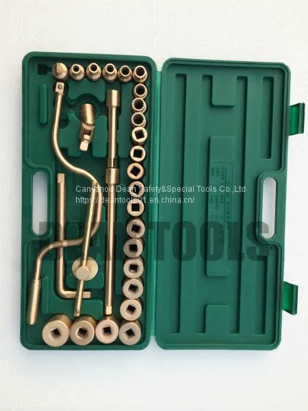 NON SPARKING ALUMINUM BRONZE SOCKET WRENCH 1/2
