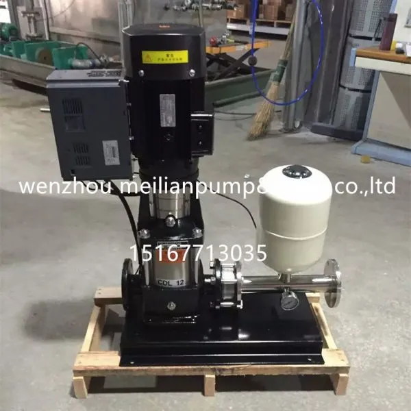 CDL Stainless Steel Multistage Centrifugal Pump Vertical Pressure Booster Water Pump photo-3