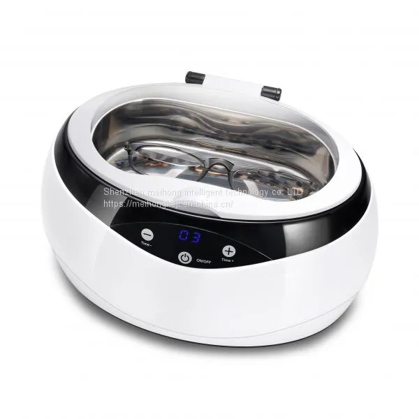 650ml Household Min Jewelry Baskets Dental Ultrasonic Cleaner Digital Heating Ultrasonic Cleaner Ultrasonic CD Bath