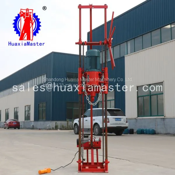 Engineering Sampling Drill With Electric Winch QZ-2DS Drill Rig Core Drilling Machine. photo-3