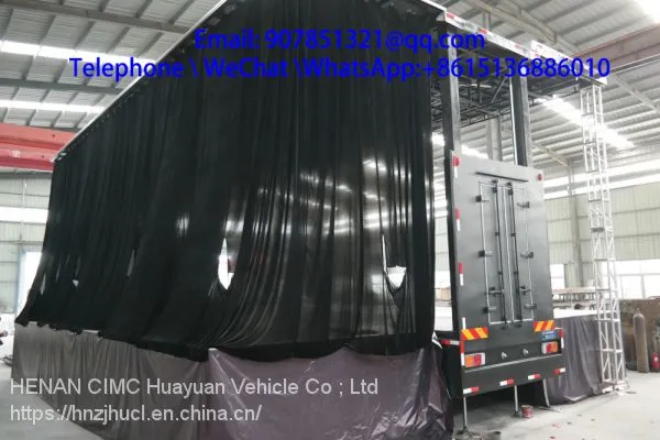 12m Roadshow LED Mobile Stage Car Trailer Sales photo-3