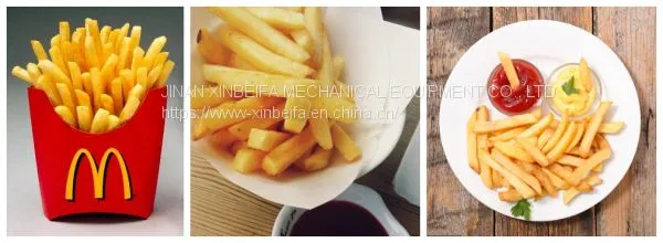 XBF Fried Potato Chips Frozen French Fries Food Machine Production Line photo-4