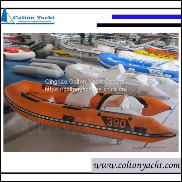 Professional Manufacturer Rib390 Inflatable Rigid Boat photo-3