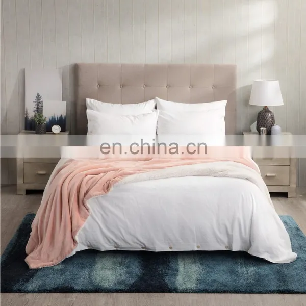 Star Logo Warming Sleep Microfiber Sherpa Blanket For Decoration photo-3