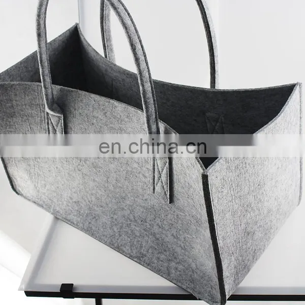 Green Color Colorful Wholesale Shopping Felt Fabric Bag Bags Women Handbags photo-6