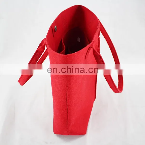 OEM Medium Size Felt Funny Bag Tote With Custom Printed Logo Beach Bags photo-3