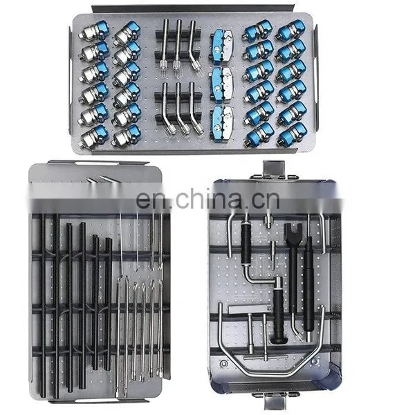 High Quality Orthopedic Hoffmann External Fixation Large Fragment Instrument Set photo-4