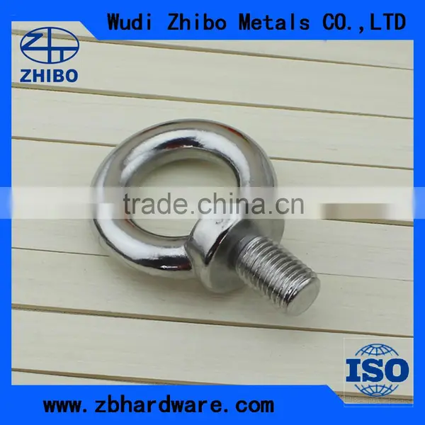 Manufacture Supply 304 316 Stainless Steel Eye Bolt DIN580 With High Grade Quality photo-2