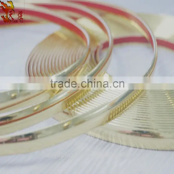 Pvc Chrome Golden Metal Plastic 8 mm Strip Self Adhensive Strip for Fish Tank photo-4