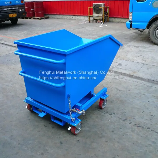 Scrap Car, Scrap Iron Car, Machine Tool, Industrial Garbage Truck, Dump Truck, Overturning Bucket, Heavy Cleaning Truck photo-2