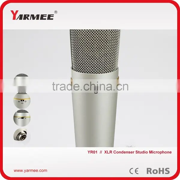 Professional Microphone Condenser Studio Electret Recording Microphone