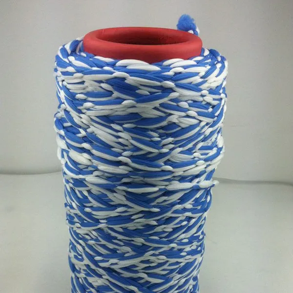 Factory Direct Sale Multicolor Mixed Microfiber Mop Yarn Blue and White Mop Yarn