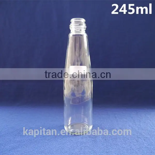 245ml Empty Glass Oyster Sauce Bottle
