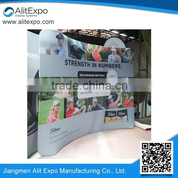 Custom Company Logo Printed Fitted Stretch Exihibition Stand Display, Hot Sale Advertising Product photo-5