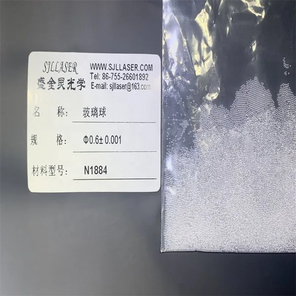 ISO9001/ISO14001 Certified 0.6mm +/-0.001mm N1884 Optical Glass Ball Lens Spherical Beads for Optical Instruments photo-4