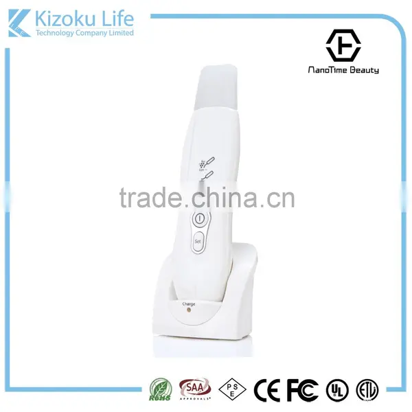 2016 Mini Personal Massager Hot Cold Facial Lifting Home Beauty Massager With Sonic Virbration photo-2