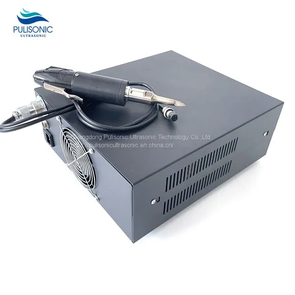 35K/500W Ultrasonic Cutter Handheld Cutting Knife For Cutting Plastic HDPE Material photo-2