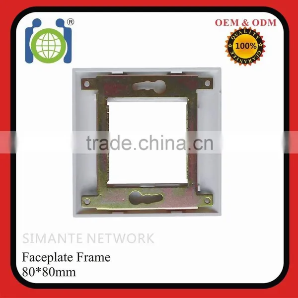 80*80 Cat6 Network Faceplate Frame photo-2