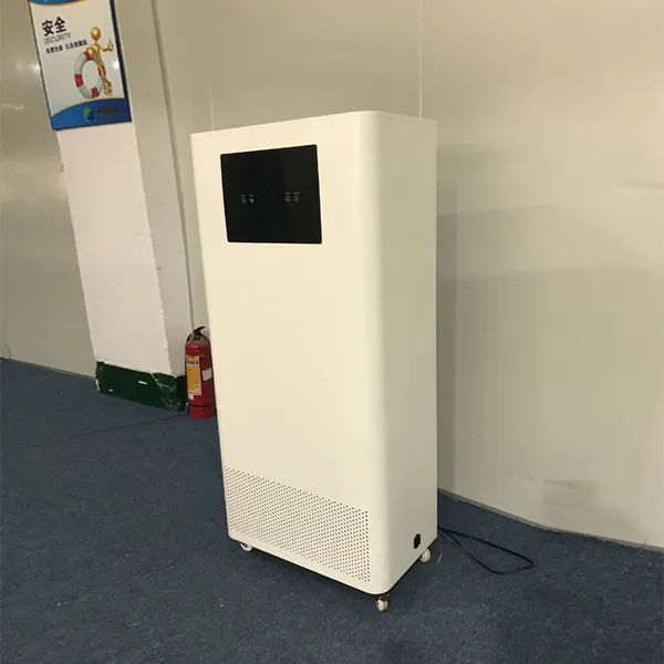 Commercial Big Air Volume Air Purifier Uvc Light Sterilizer With Tuya APP Wifi Smart Control For Hotels Hospitals photo-2